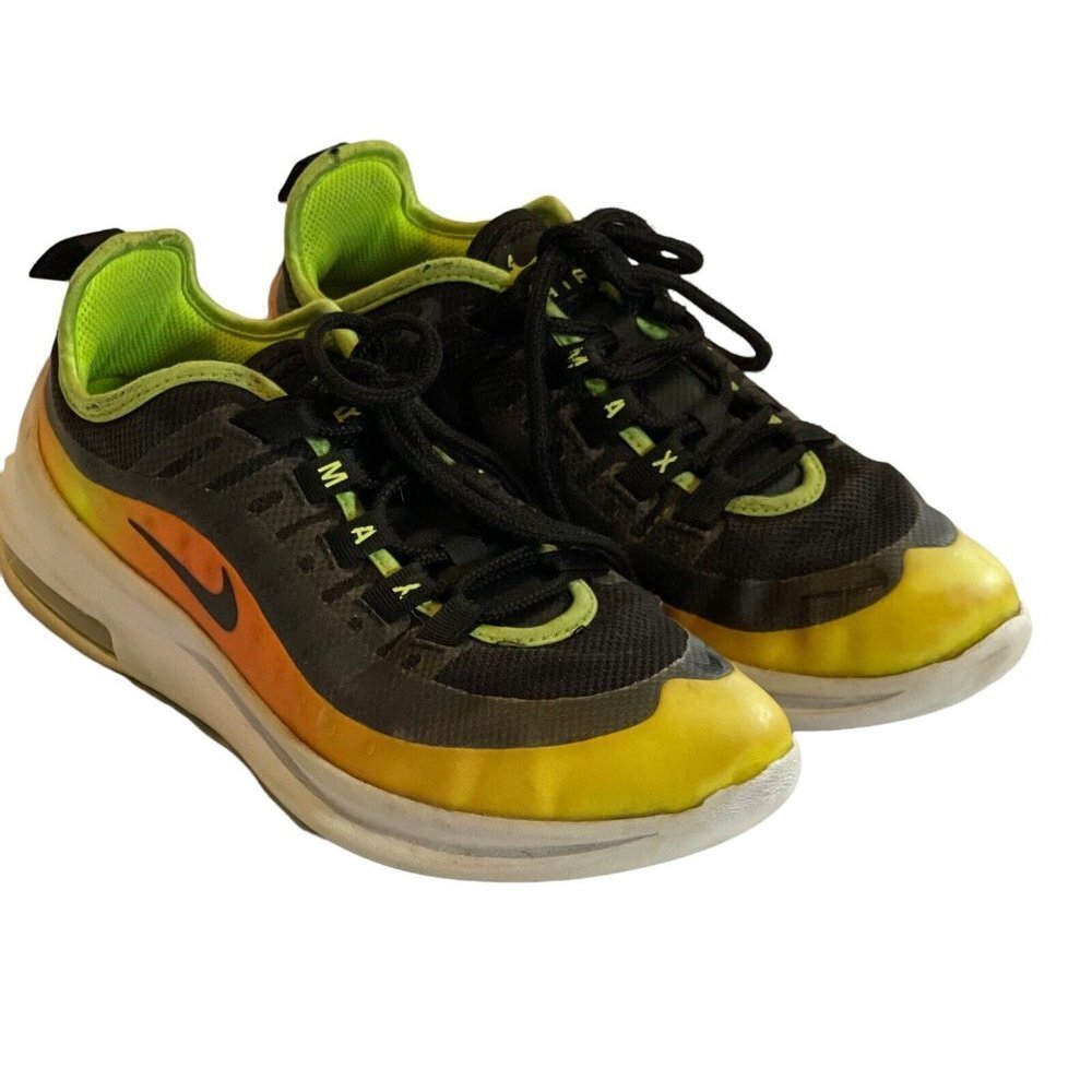 Nike Air Max Axis Black/Volt/Orange AV7590-001 Youth Shoes Size 5Y